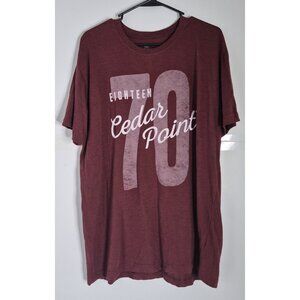 ACE USA Short Sleeve Maroon Tshirt Men's Size XL